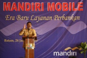 Wako beri sambutan di launching mandiri mobile f;dan