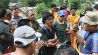 Tim Terpadu Tertibkan Warga di Lahan Lapangan Sepak Bola Kecamatan Batuaji