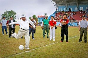 Wako Resmikan Stadion Hang Lekir BLPfoto by