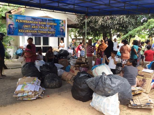 Di Kelurahan Taman Baloi, Sampah Bisa Jadi Beras