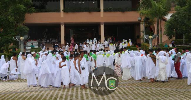 Semangatnya Para Pelajar Ikuti Lomba Manasik Haji Batam