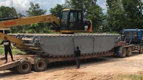 Ekskavator Datang, Pemko Mulai Gerak Tangani Banjir