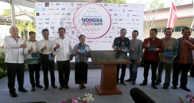 Menlu resmikan Nongsa Digital Park.