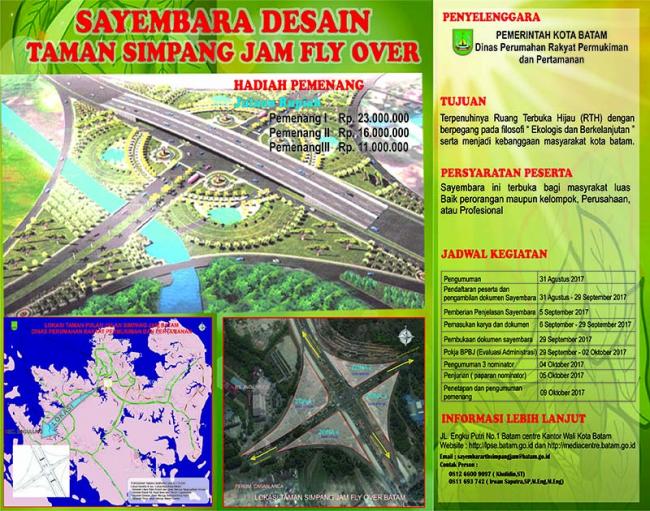 Desain Taman Flyover Melibatkan Masyarakat Lewat Sayembara