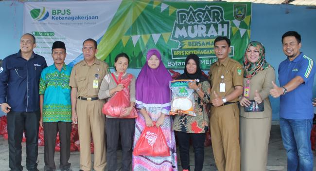 Jelang Ramadhan, BPJS Ketenagakerjaan Gelar Pasar Murah