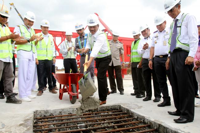 Flyover Simpang Jam Sudah 91 Persen