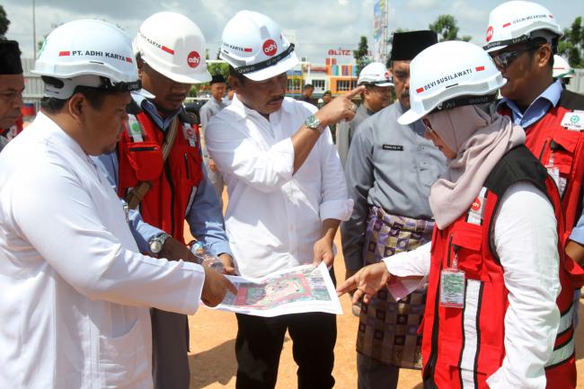 Oktober Mulai Pemancangan Basement Masjid Agung Batam