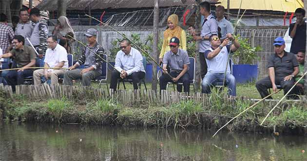 "Mancing Gembira" Antar Tugas Ivong Sebagai Danlanal Batam