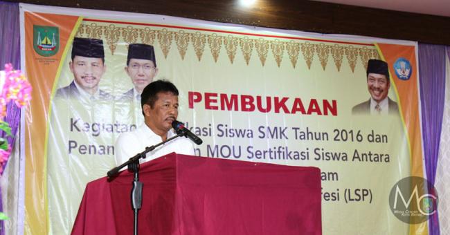 1799 Lulusan SMK se-Batam Ikuti Ujian Sertifikasi